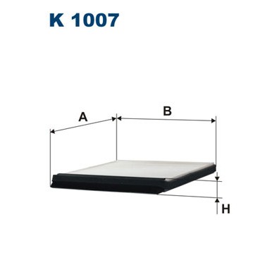 Слика на Филтер за кабина FILTRON K 1007 за Citroen Berlingo 1 BOX M 1.4 bivalent - 65 коњи Бензин/Метан (CNG)