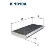 Слика 1 на Филтер за кабина FILTRON K 1010A