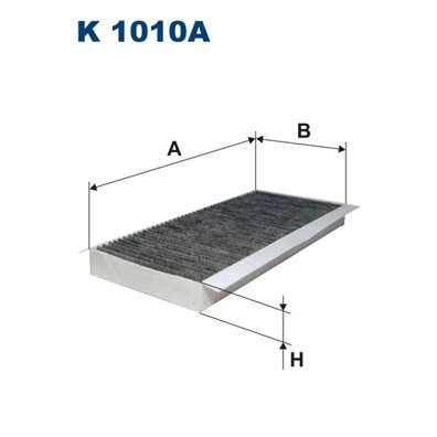 Слика на Филтер за кабина FILTRON K 1010A за Ford Fiesta MK 4 (ja,jb) 1.3 i - 50 коњи бензин