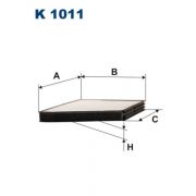 Слика 1 $на Филтер за кабина FILTRON K 1011