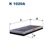 Слика 1 $на Филтер за кабина FILTRON K 1020A