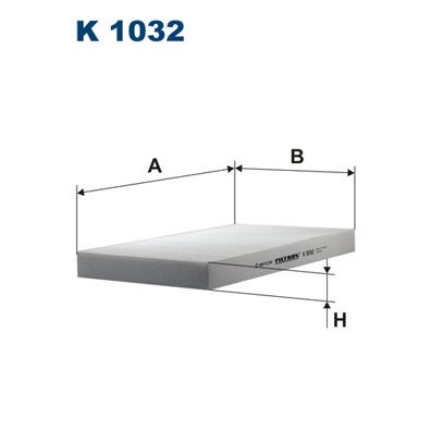 Слика на Филтер за кабина FILTRON K 1032 за Audi 100 Sedan (44, 44Q, C3) 2.3 E - 136 коњи бензин