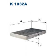 Слика 1 на Филтер за кабина FILTRON K 1032A