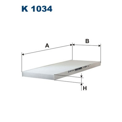 Слика на Филтер за кабина FILTRON K 1034 за Lancia Y10 (156) 1.1 i.e. Fire (156AG) - 50 коњи бензин