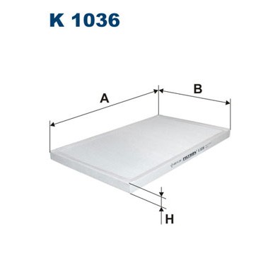 Слика на Филтер за кабина FILTRON K 1036