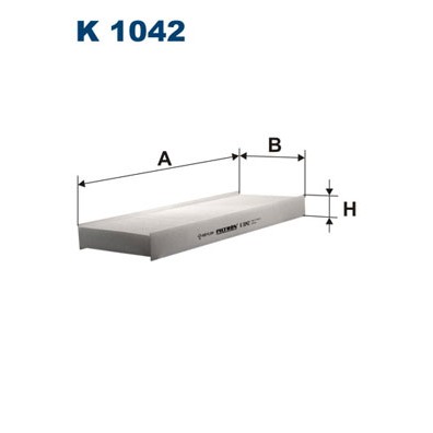 Слика на Филтер за кабина FILTRON K 1042 за камион Mercedes Actros 1996 2031 AS - 313 коњи дизел