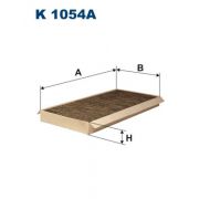 Слика 1 на Филтер за кабина FILTRON K 1054A