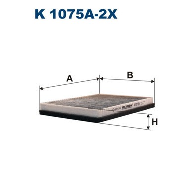 Слика на Филтер за кабина FILTRON K 1075A-2x