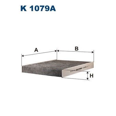 Слика на Филтер за кабина FILTRON K 1079A за Mercedes G-class (w463) G 55 AMG (463.270, 463.271) - 507 коњи бензин