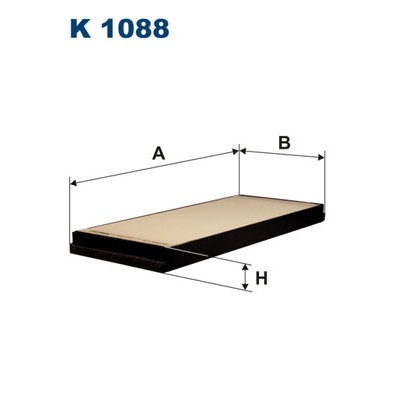 Слика на Филтер за кабина FILTRON K 1088 за Mercedes Sprinter 3-t Box (903) 314 - 143 коњи бензин