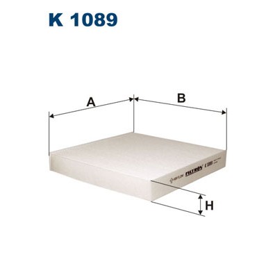 Слика на Филтер за кабина FILTRON K 1089 за Renault Vel Satis (BJ0) 3.5 V6 (BJ0R, BJ0V, BJ0U) - 241 коњи бензин