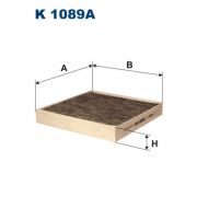 Слика 1 на Филтер за кабина FILTRON K 1089A