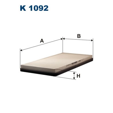 Слика на Филтер за кабина FILTRON K 1092 за Mercedes T1 Platform 410 D (611.417, 611.418) - 95 коњи дизел