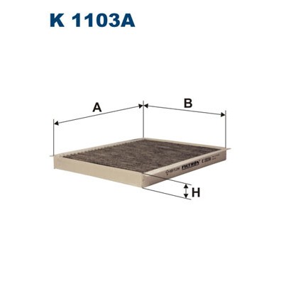 Слика на Филтер за кабина FILTRON K 1103A