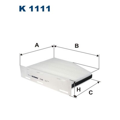 Слика на Филтер за кабина FILTRON K 1111 за Seat Altea (5P1) 1.6 - 102 коњи бензин