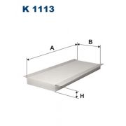 Слика 1 $на Филтер за кабина FILTRON K 1113