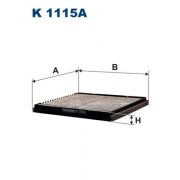 Слика 1 на Филтер за кабина FILTRON K 1115A