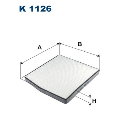 Слика на Филтер за кабина FILTRON K 1126 за Volvo XC 90 Estate D3 / D5 - 163 коњи дизел