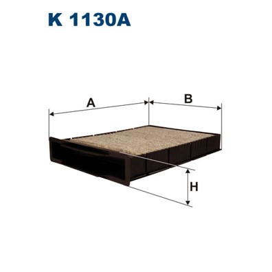 Слика на Филтер за кабина FILTRON K 1130A за Renault Megane 2 Hatchback 2.0 - 230 коњи бензин