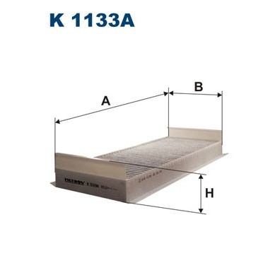 Слика на Филтер за кабина FILTRON K 1133A за камион MAN TGA 18.310, 18.320 FC, FLC, FLLC, FLLRC, FLLRW, FLLW, FLRC, FRC - 310 коњи дизел