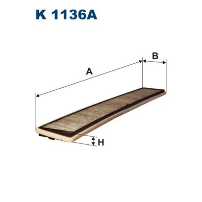 Слика на Филтер за кабина FILTRON K 1136A за BMW 3 Touring E46 320 d - 136 коњи дизел