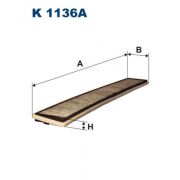 Слика 1 на Филтер за кабина FILTRON K 1136A