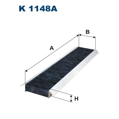 Слика на Филтер за кабина FILTRON K 1148A за Ford Mondeo 3 Clipper (BWY) 2.2 TDCi - 150 коњи дизел