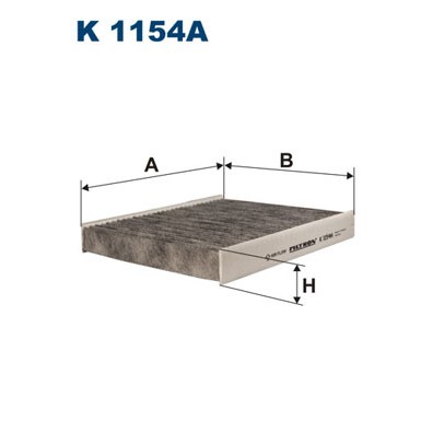 Слика на Филтер за кабина FILTRON K 1154A за Ford Mondeo 4 2.0 SCTi - 203 коњи бензин