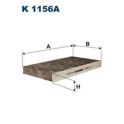 Слика на Филтер за кабина FILTRON K 1156A