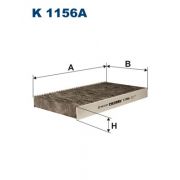 Слика 1 на Филтер за кабина FILTRON K 1156A