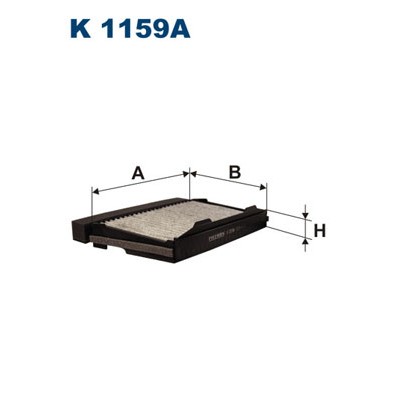 Слика на Филтер за кабина FILTRON K 1159A за Saab 9-5 Station Wagon (ys3e) 2.0 t - 150 коњи бензин