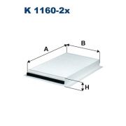 Слика 1 $на Филтер за кабина FILTRON K 1160-2x