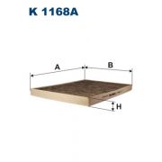 Слика 1 на Филтер за кабина FILTRON K 1168A