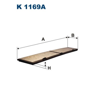 Слика на Филтер за кабина FILTRON K 1169A за BMW X1 E84 xDrive 20 d - 184 коњи дизел