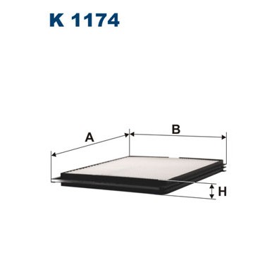 Слика на Филтер за кабина FILTRON K 1174