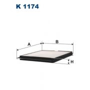 Слика 1 на Филтер за кабина FILTRON K 1174