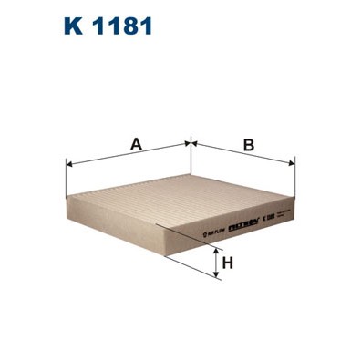 Слика на Филтер за кабина FILTRON K 1181