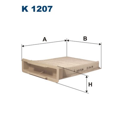 Слика на Филтер за кабина FILTRON K 1207 за Peugeot 107 1.0 - 68 коњи бензин