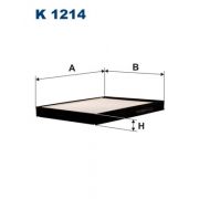 Слика 1 на Филтер за кабина FILTRON K 1214