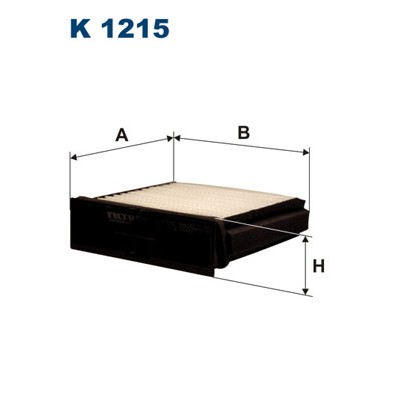 Слика на Филтер за кабина FILTRON K 1215 за Mitsubishi Carisma (DA) Hatchback 1.9 DI-D - 115 коњи дизел