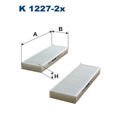 Слика на Филтер за кабина FILTRON K 1227-2x