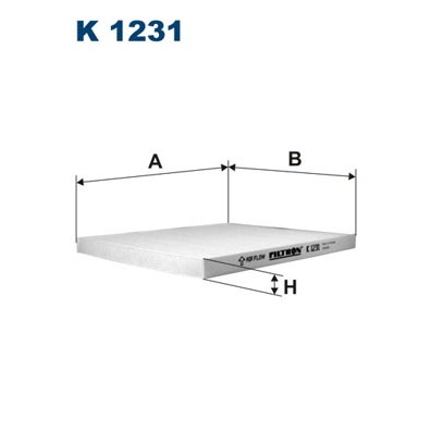 Слика на Филтер за кабина FILTRON K 1231