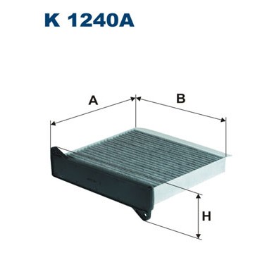 Слика на Филтер за кабина FILTRON K 1240A за Mitsubishi Grandis (NA W) 2.0 DI-D - 140 коњи дизел