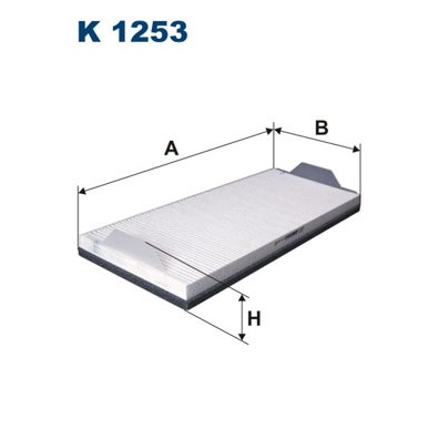 Слика на Филтер за кабина FILTRON K 1253 за камион Mercedes Axor 2 1833, 1833 L, LL - 326 коњи дизел