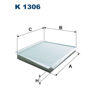 Слика на Филтер за кабина FILTRON K 1306 за Mercedes C-class Sports Coupe (CL203) C 160 Kompressor (203.730) - 122 коњи бензин