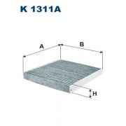 Слика 1 на Филтер за кабина FILTRON K 1311A