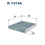 Слика 1 на Филтер за кабина FILTRON K 1313A