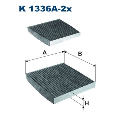 Слика на Филтер за кабина FILTRON K 1336A-2x за BMW X3 F25 sDrive 20 i - 184 коњи бензин