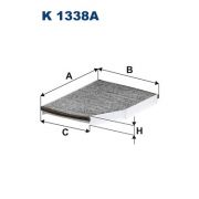 Слика 1 на Филтер за кабина FILTRON K 1338A