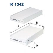 Слика 1 на Филтер за кабина FILTRON K 1342-2x